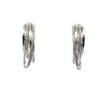 Boucles d'oreilles Bertani & Co. Femme in Or blanc Diamante 0.42 Ct B7656 - B7656